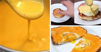 2 bữa sáng kiểu Âu ngon miệng, nhanh gọn với trứng