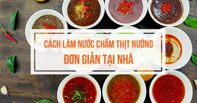 6 Cách làm nước chấm thịt nướng ngon hết sảy đơn giản tại nhà