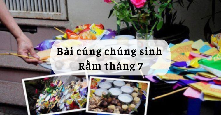 Bài cúng chúng sinh linh thiêng nhất 2025 giải thoát vong hồn