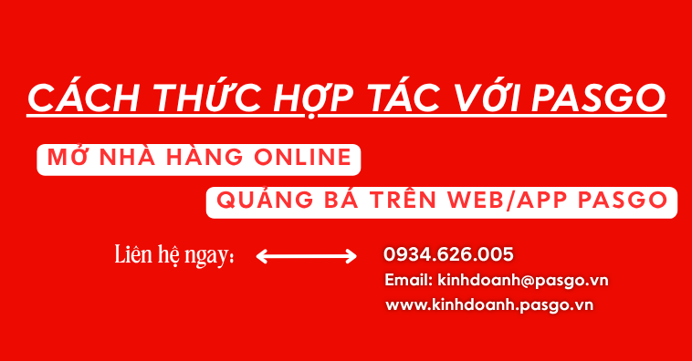 Các cách thức hợp tác với PasGo - Chi phí và liên hệ