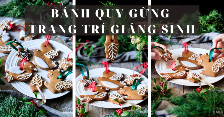 Cách làm bánh quy gừng Giáng Sinh nhiều hình ngộ nghĩnh trang trí Noel 2025