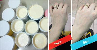 Cách làm kem trộn trắng da siêu nhanh an toàn tại nhà