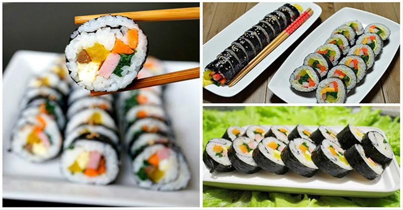 Cách làm kimbap ngon, KHÔNG tanh, KHÔNG bị rời nhân đơn giản