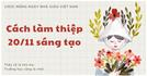 Cách làm thiệp 20/11 SÁNG TẠO, đơn giản bằng thiệp 3D tự làm tặng thầy cô
