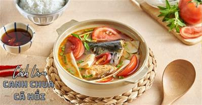 Cách nấu canh chua cá hồi KHÔNG TANH, siêu BỔ DƯỠNG cho bé và bà bầu