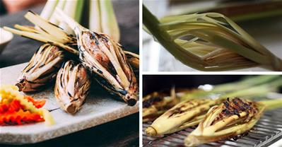 Chỉ 25k, có ngay nem nướng sả không đụng hàng mời khách