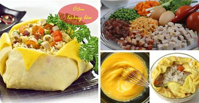 Cơm chiên hoàng bào: Ghi điểm tuyệt đối chỉ với 15’ làm