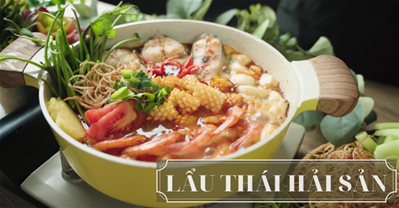Những nguyên liệu chính để nấu lẩu Thái hải sản là gì?
