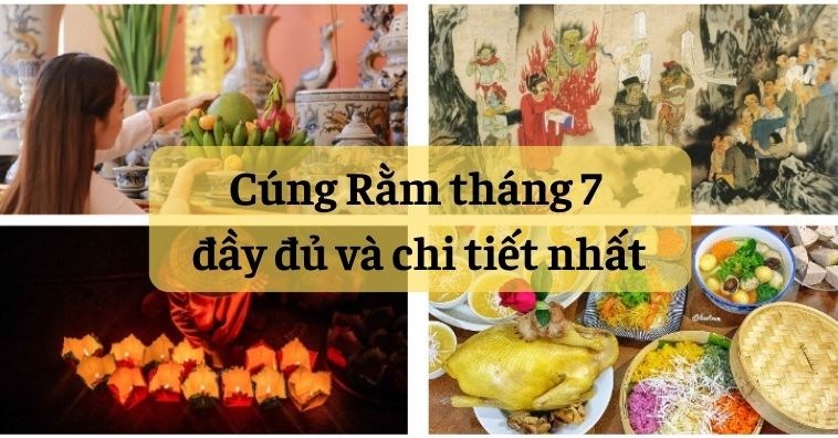 Cúng Rằm tháng 7 cần những gì - Nghi lễ và mâm cúng chuẩn nhất 2025

