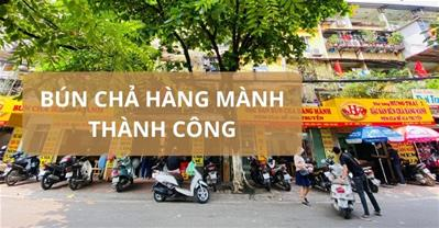 Địa chỉ quán bún chả Hàng Mành Thành Công CHUẨN cho thực khách đến Hà Nội