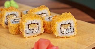 Học cách làm sushi chiên giòn ngon lạ ăn là mê liền