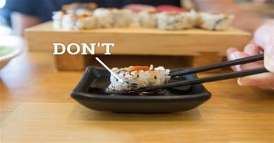 Hướng dẫn ăn sushi chuẩn như người Nhật bạn nên biết