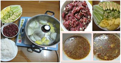 Cách ướp gia vị cho thịt bò khi làm món bò nhúng dấm là gì? 

