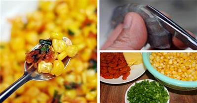 Làm bắp xào tôm béo ngậy thơm lừng ăn hoài không chán