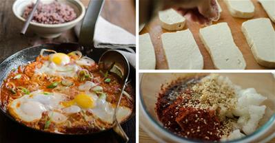 Làm đậu phụ rán trứng kiểu Hàn ngon tuyệt chỉ với 20k