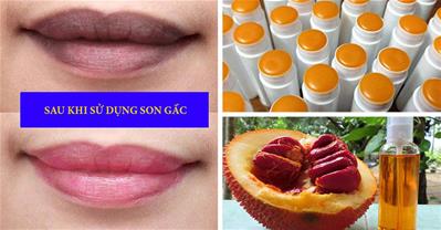 Hướng dẫn cách làm son môi từ dầu gấc tự nhiên và an toàn cho da