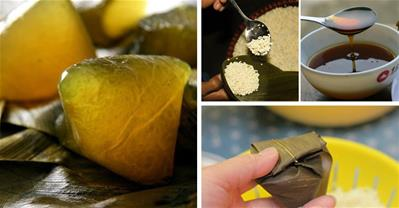 Mách mẹ cách làm bánh tro mía mật ngon đãi chồng con