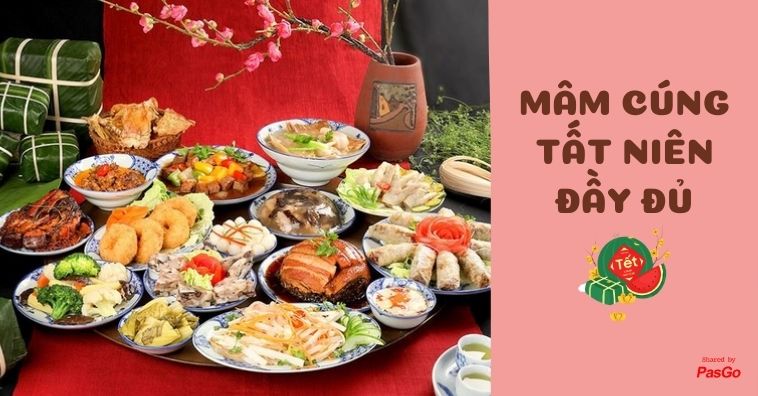 Mâm cúng tất niên cuối năm 2026 đơn giản mà đầy đủ cho cả năm sung túc