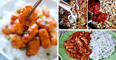 Mẹ làm gà hầm sốt cà chua đậm đà, con vét cạn nồi cơm