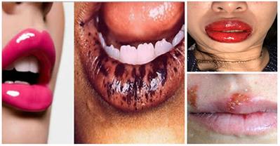 Những nguy hiểm không lường khi sử dụng son môi 