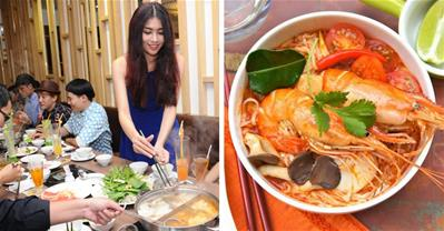 Nồi lẩu Tomyum chỉ 88k ở nhà hàng Rooftop sang chảnh