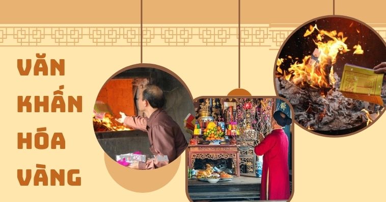 [Tâm linh 2025] Văn khấn hóa vàng ngày Tết, khấn Thần Tài, ông Công ông Táo