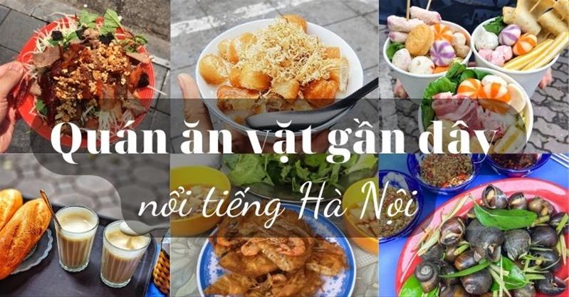 Tất tần tật quán ăn vặt gần đây nổi đình đám giới trẻ Hà Thành 
