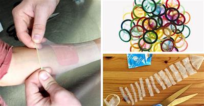 Té ngửa với 10 công dụng của bao cao su khi đi du lịch