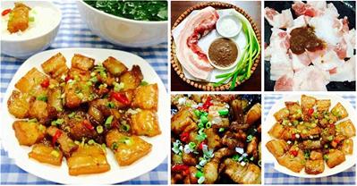 Thịt ba chỉ chưng mắm tép đơn giản ngon cơm cho bữa tối