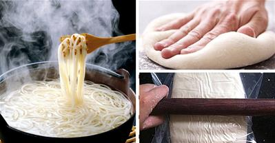 Tự làm mì Udon dai dai ngon như mua ở Nhật cực dễ