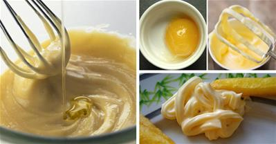 Tự làm xốt mayonnaise sạch 100% ngon như hàng siêu thị