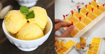 3 cách làm kem dứa (thơm) đơn giản chua ngọt mát lạnh giải nhiệt cực đã