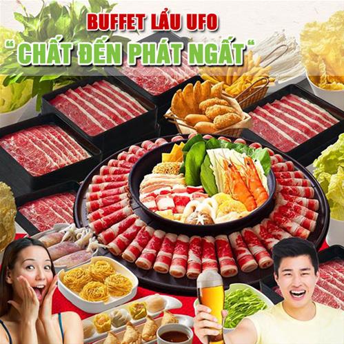 Buffet lẩu UFO từ 145k/người tại Food House