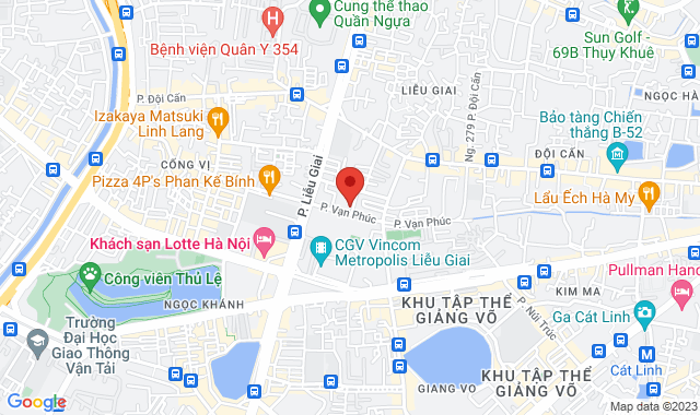 104 Vạn Phúc, P. Ngọc Khánh, Q. Ba Đình