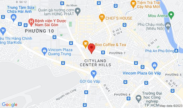 107 Đường Số 7, KĐT Cityland, P. 7, Q. Gò Vấp