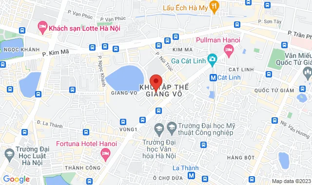 110 D1 Trần Huy Liệu, P. Giảng Võ, Q. Ba Đình