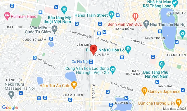 118 Lê Duẩn, P. Cửa Nam, Q. Hoàn Kiếm