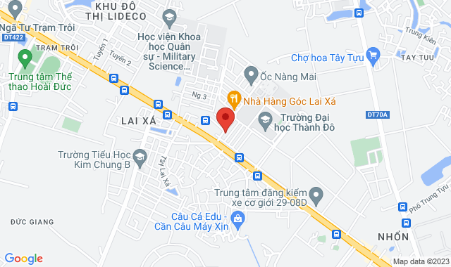 12 Khu đất Dịch vụ, Lai Xá, H. Hoài Đức