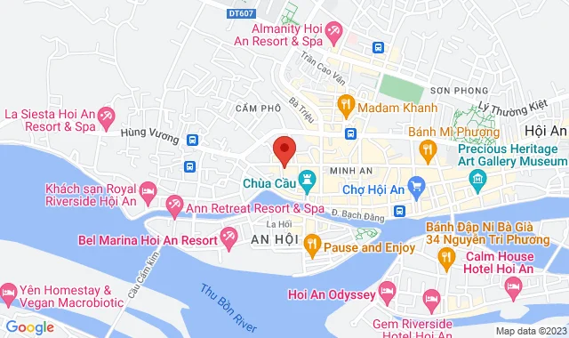 127 Phan Chu Trinh, Phường Cẩm Phô, TP. Hội An
