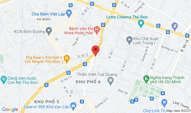 1296 A Phạm Văn Đồng, P. Linh Trung, Q. Thủ Đức