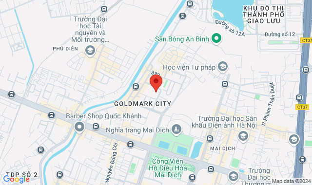  136 Hồ Tùng Mậu, Khu đô thị Goldmark, P. Phú Diễn, Q. Bắc Từ Liêm	