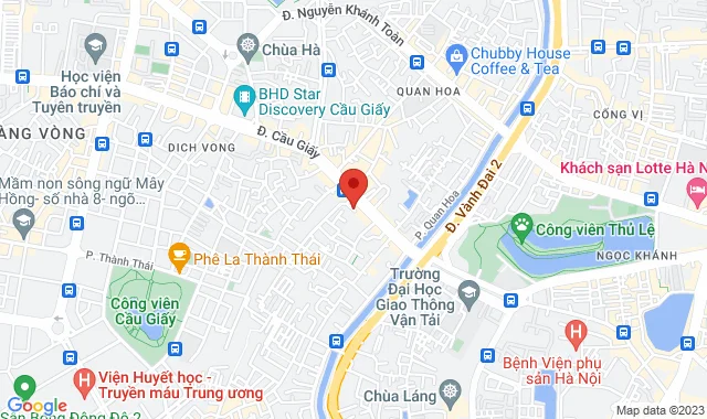 139 Cầu Giấy, P. Quan Hoa, Q. Cầu Giấy