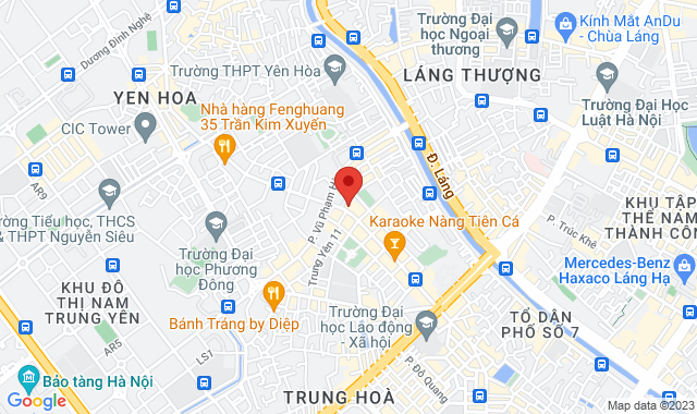 140 Trung Hòa, P. Yên Hòa, Q. Cầu Giấy