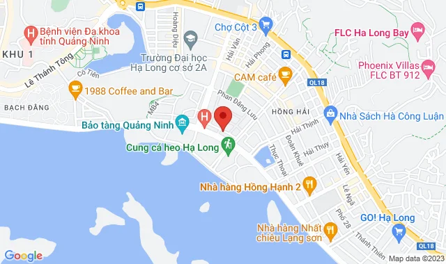 15-A10 Khu Đô Thị Monbay, phường Hồng Hải, TP Hạ Long, Quảng Ninh