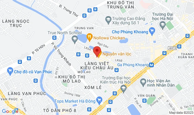 161 Nguyễn Văn Lộc, P. Mộ Lao, Q. Hà Đông 