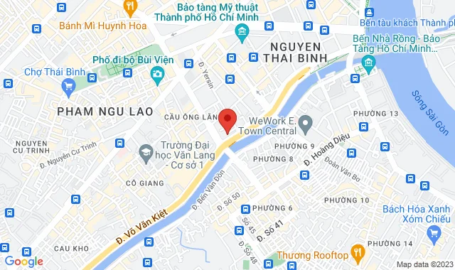 168 Võ Văn Kiệt, P. Cầu Ông Lãnh, Q. 1