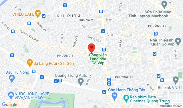 171 Nguyễn Văn Khối, P. 8, Q. Gò Vấp
