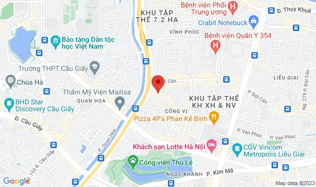 178 Phan Kế Bính, P. Cống Vị, Q. Ba Đình