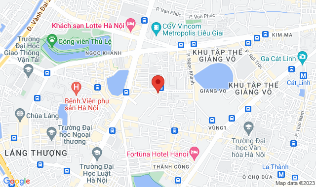 17B Nguyễn Công Hoan, P. Giảng Võ, Q. Ba Đình