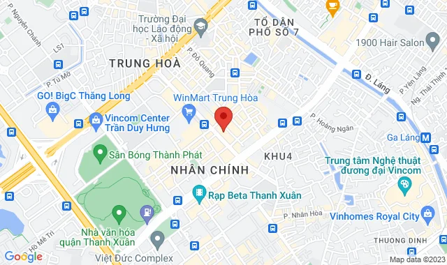 17T5-17T6 khu đô thị mới Trung Hòa -  Nhân Chính, P. Nhân Chính, Q. Thanh Xuân